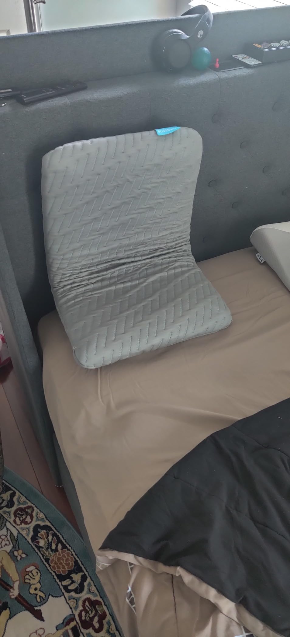 BLISSBURY Stomach Sleeping Pillow – Ultra Thin 2.6