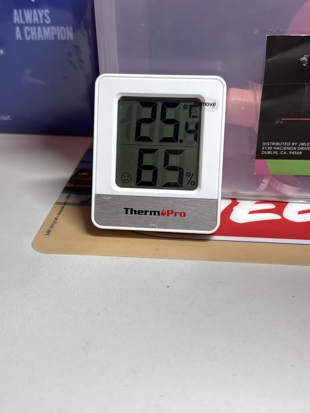 ThermoPro TP49 Digital Hygrometer Indoor Thermometer Humidity Meter Room Thermometer with Temperature and Humidity Monitor Mini Hygrometer Thermometer - Customer Photo 1