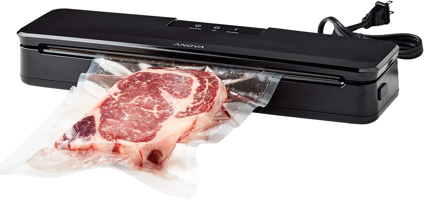Anova Culinary Vacuum Sealer, Slim & Compact, Includes 10 Pre-Cut Bags (BPA-Free), Wet & Dry Dual Food Vacuum Sealer Machine for Sous Vide and Long-Term Storage, 2-Year Warranty - Customer Photo 1