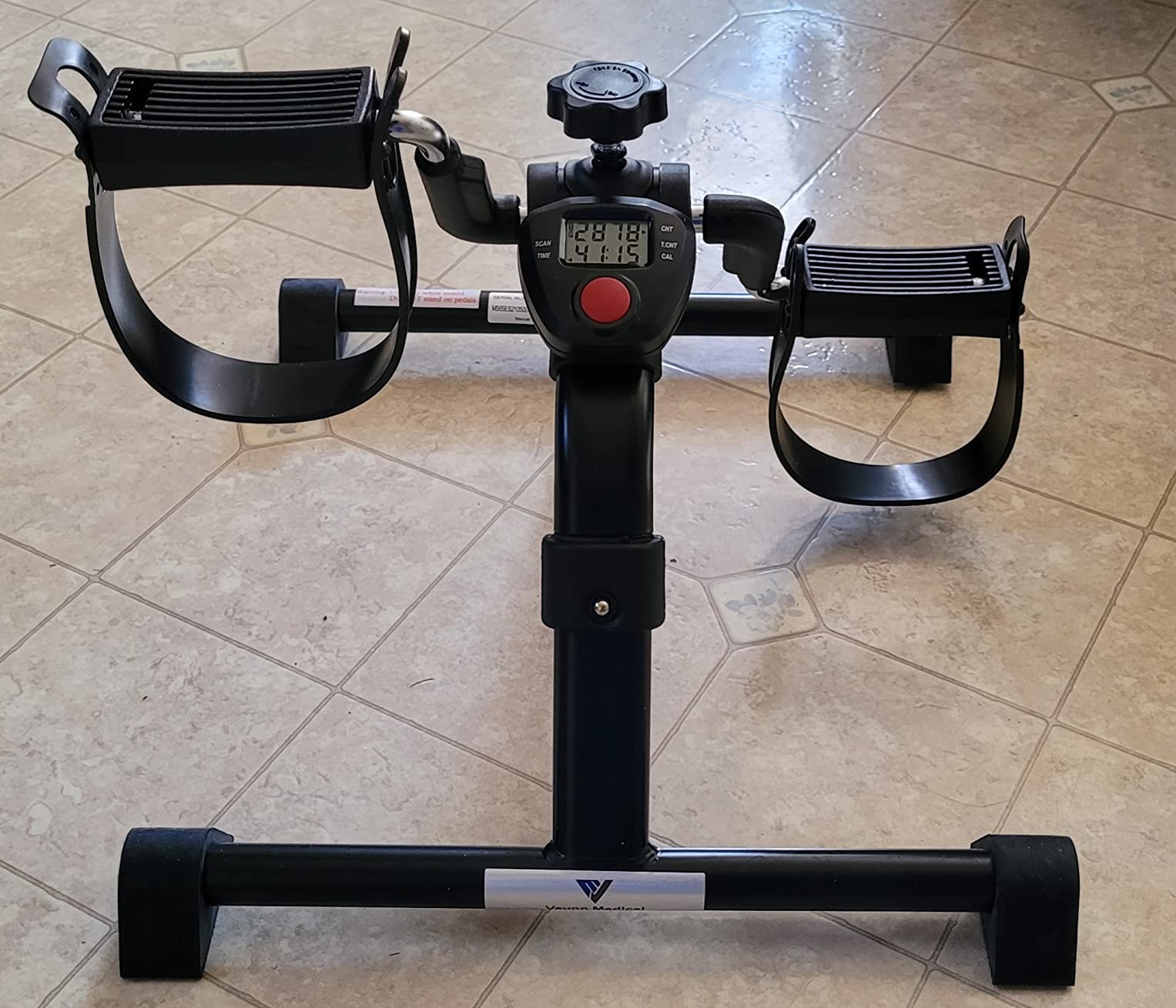 Vaunn Wrist Arm Leg Strengtheners Pedal Exerciser with Electronic Display for Indoor Exerciser and Physical Therapy - Customer Photo 1