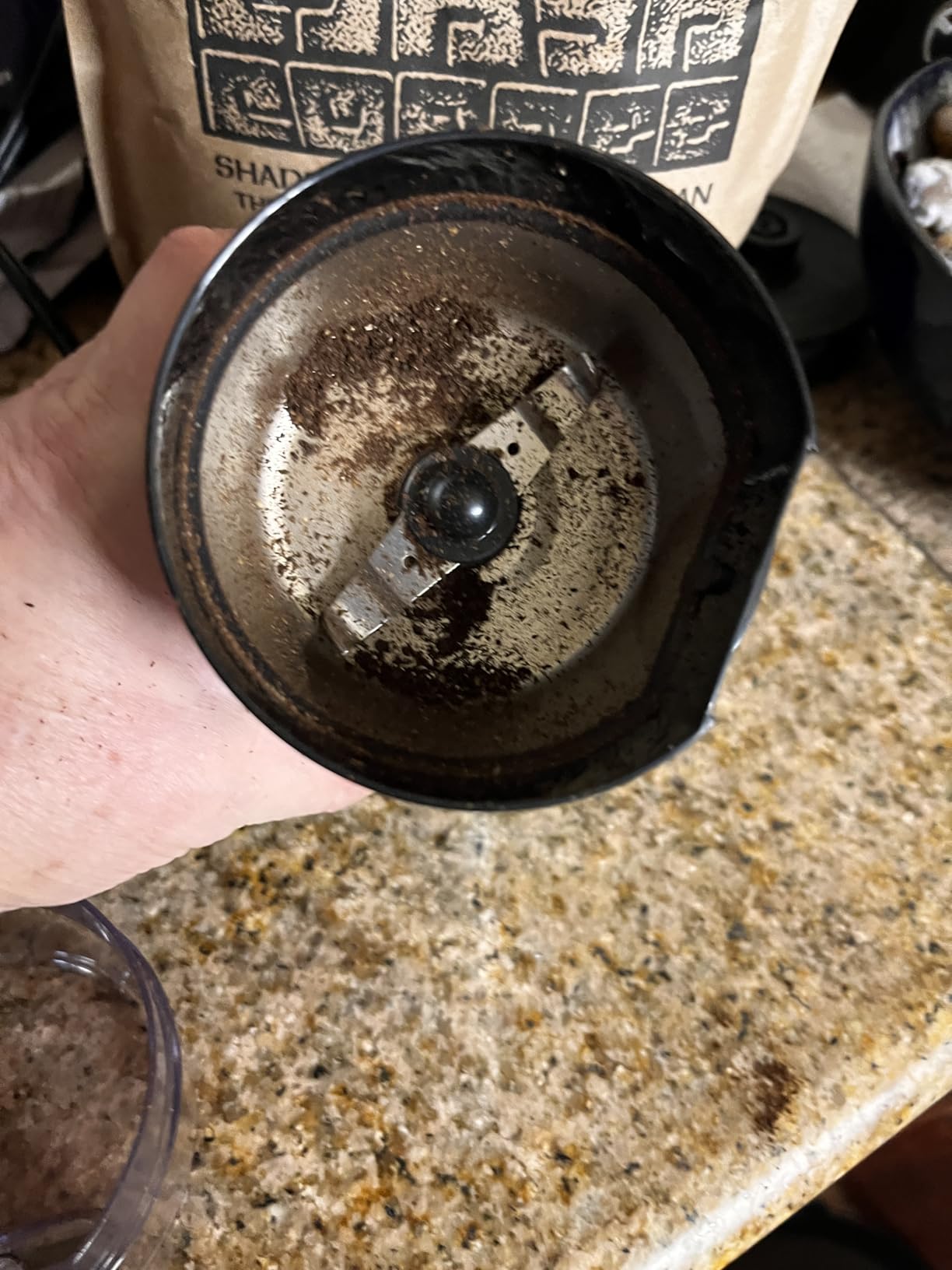 BLACK+DECKER One Touch Coffee Grinder, 2/3 Cup Coffee Bean Capacity, Spice Grinder - Customer Photo 2
