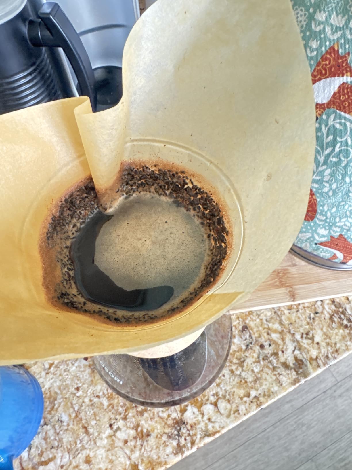 COSORI Pour Over Coffee Maker with Double Layer Stainless Steel Filter, 8-Cup, 34oz - Customer Photo 1