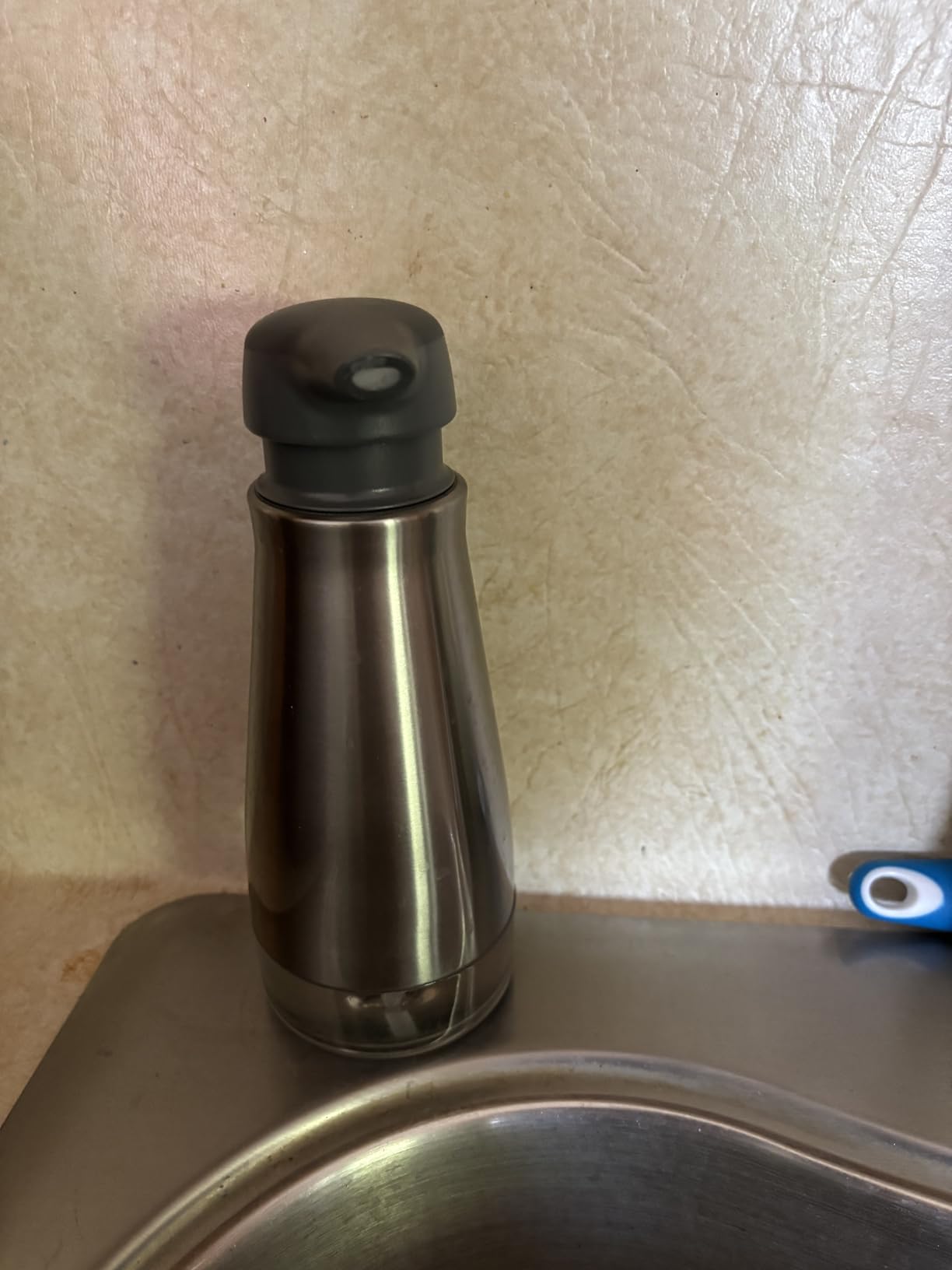 OXO Good Grips Stainless Steel Soap Dispenser, Kitchen and Bathroom Accessories - Customer Photo 1