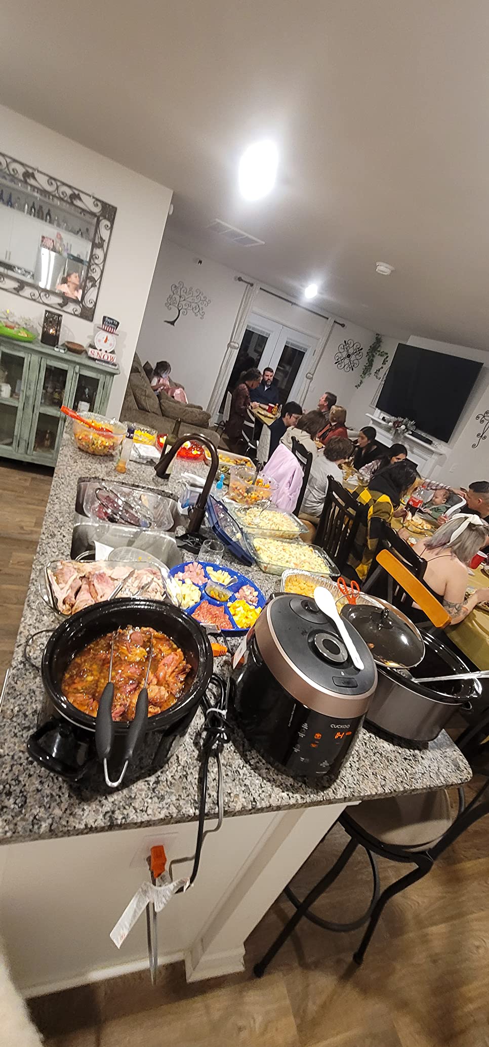 CUCKOO CRP-PK1001S 10-Cup (Uncooked) / 20-Cup (Cooked) Heating Pressure Rice Cooker & Warmer with Nonstick Inner Pot, 13 Menu Options, Fuzzy Logic Tech, Auto Clean (Black) - Customer Photo 1