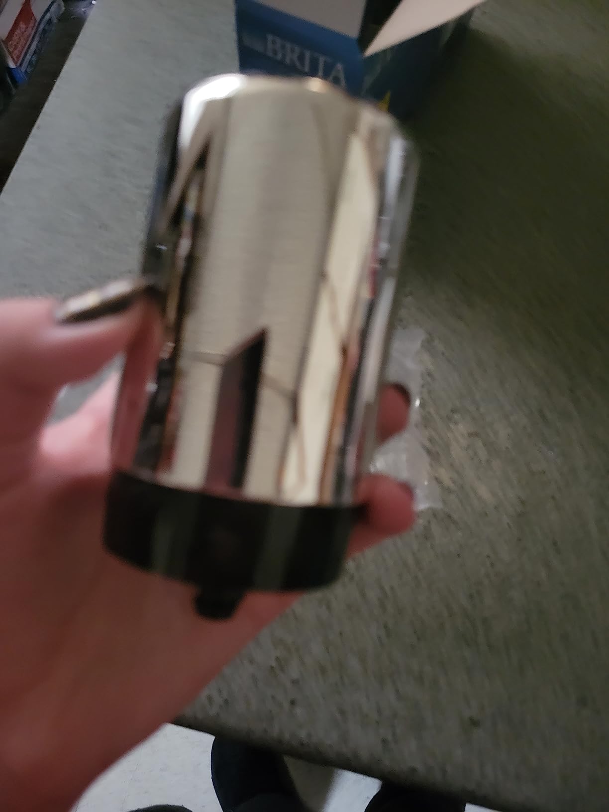 Brita Faucet Mount Water Filter System, Chrome, No-Wait Filtration, Easy Install, Multi-Use Tap Water Filter for Kitchens, Bathrooms & Small Spaces - Customer Photo 2