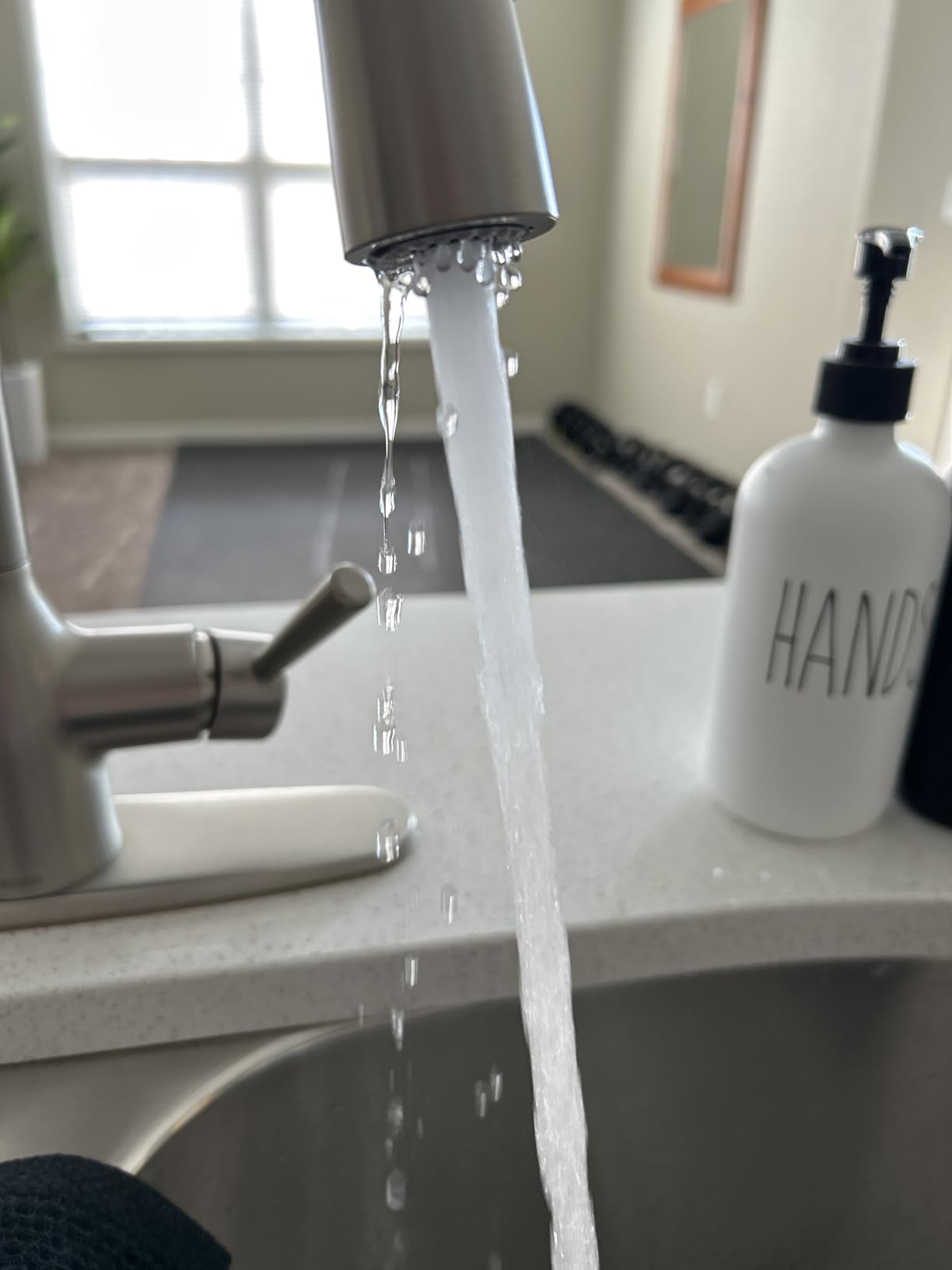 Moen Adler Spot Resist Stainless One-Handle High Arc Pulldown Kitchen Faucet with Power Clean, 87233SRS - Customer Photo 1