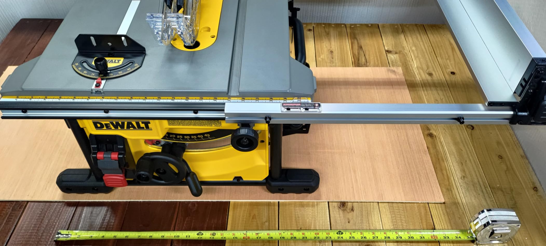 DEWALT 15 Amp 8-1/4 in. Compact Portable Jobsite Table Saw (DWE7485) - Customer Photo 2