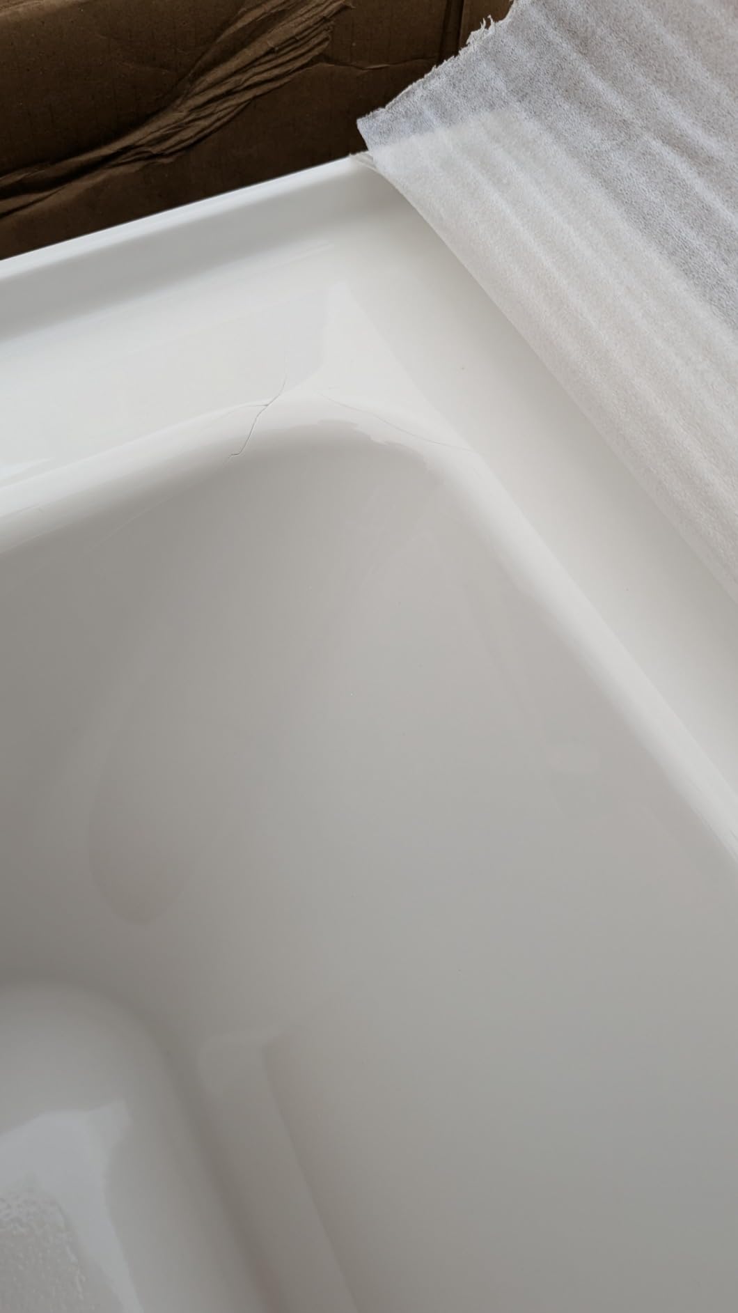 American Standard 2973202.020 Studio Integral Apron Bathtub Left Drain 60 in. x 30 in. in White - Customer Photo 2