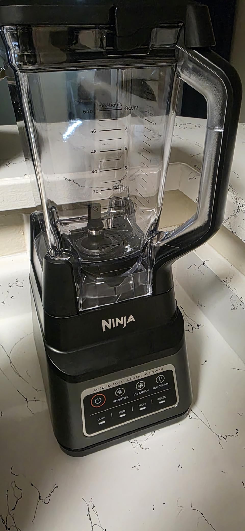 Ninja BN801 Professional Plus Kitchen System, 1400 WP, 5 Functions for Smoothies, Chopping, Dough & More with Auto IQ, 72-oz.* Blender Pitcher, 64-oz. Processor Bowl, (2) 24-oz. To-Go Cups, Grey - Customer Photo 1