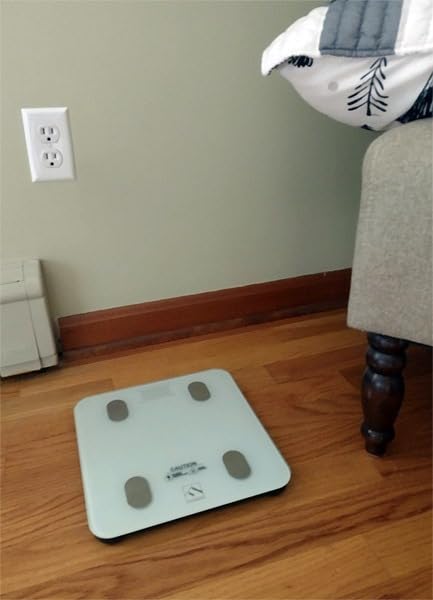 FITINDEX Wi-Fi Scale for Body Weight, Smart Scale with BMI, Body Fat, Muscle Mass, Digital, Bluetooth, Bathroom,13 Body Composition Analysis Health Monitor - Customer Photo 1