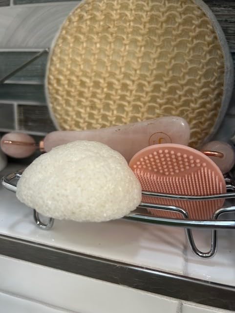 Bar Soap Dish Holder for Shower Bathroom Stainless Steel Rust Proof Self Draining, Chrome-1 Pack - Customer Photo 1