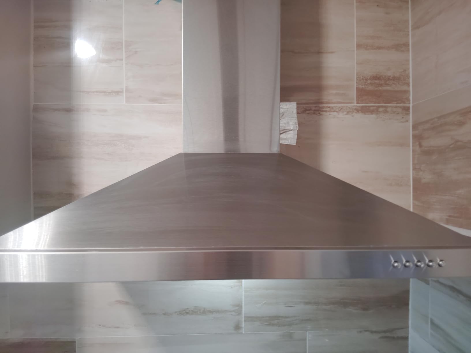 Range Hood, Range Hoods 30 inch Stainless Steel, 450 CFM Kitchen Hood with LED Light Baffle Filters, 3 Speed Exhaust Fan Vent Hood - Customer Photo 1