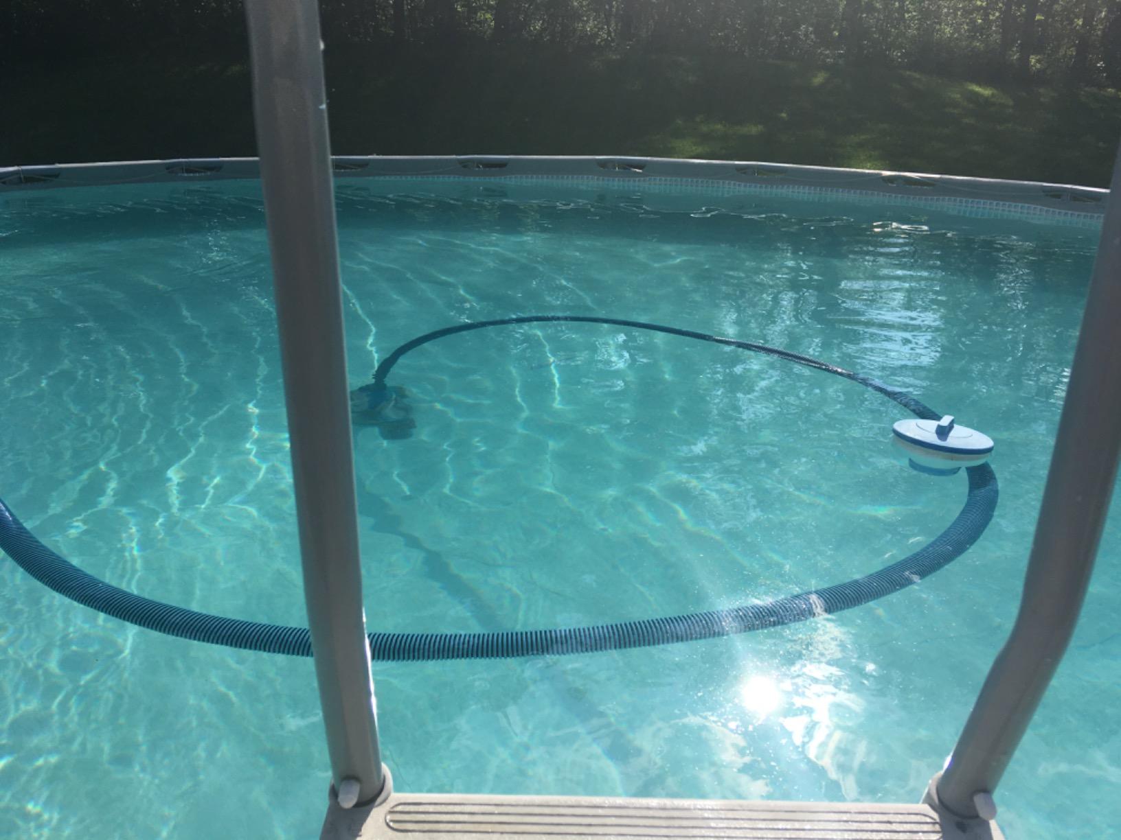 Milliard Deluxe Pool Vacuum Head/Weighted Triangle Shape/for Inground and Above Ground Swimming Poools (Blue, Grey, White) - Customer Photo 1