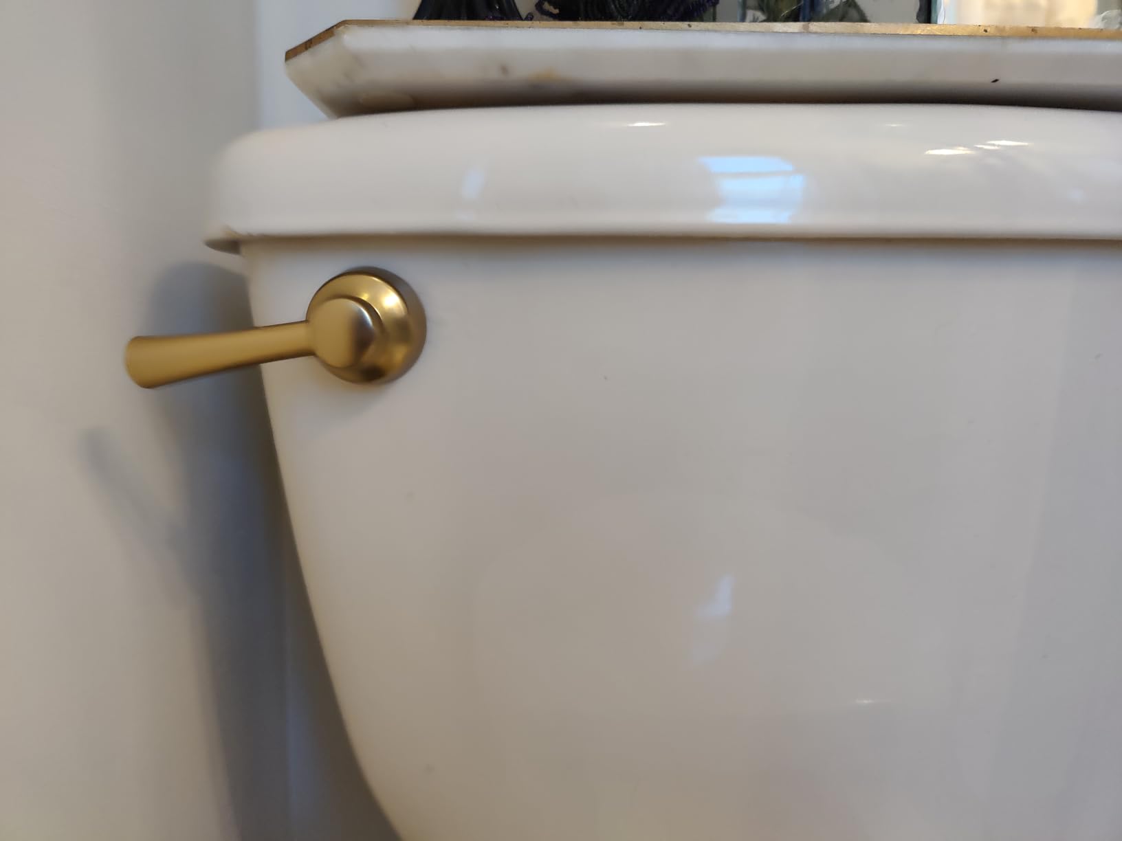 Korky Strongarm Metal Toilet Handle and Lever - Matte Black Customer Review Korky Strongarm Metal Toilet Handle and Lever - Matte Black - Customer Photo 1