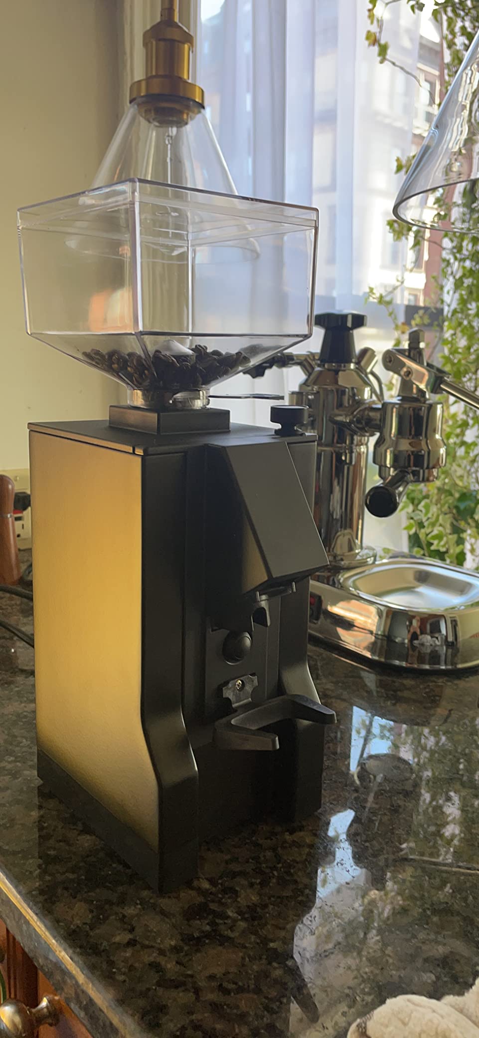 Eureka Mignon Notte Espresso Grinder | 150g | 50mm Steel Burrs | Stepless | Black - Customer Photo 1