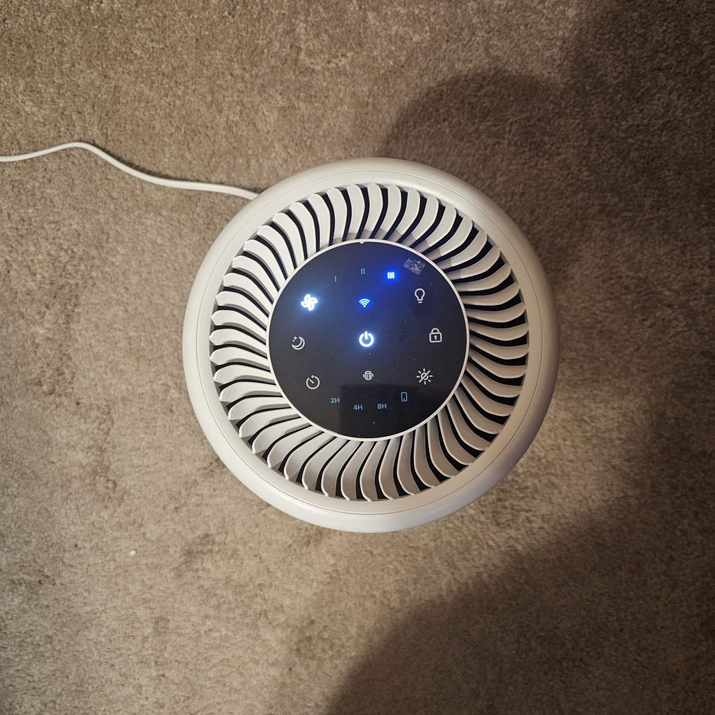 LEVOIT Air Purifier for Home Bedroom Dorm Room, Smart WiFi Alexa Control, AHAM VERIFIDE, 3-in-1 Filter with HEPA Sleep Mode for Allergens, Pollutants, Smoke, Dust Customer Review LEVOIT Air Purifier for Home Bedroom Dorm Room, Smart WiFi Alexa Control, AHAM VERIFIDE, 3-in-1 Filter with HEPA Sleep Mode for Allergens, Pollutants, Smoke, Dust - Customer Photo 1