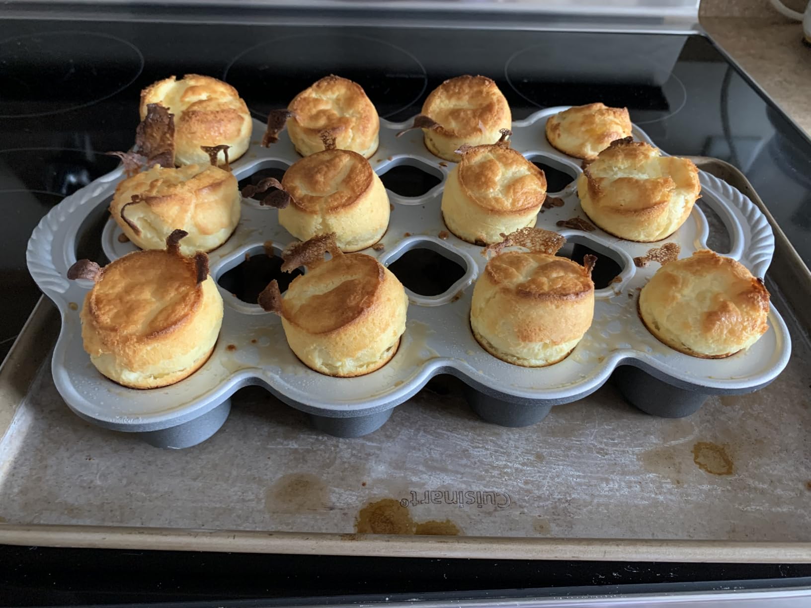 Nordic Ware Grand Popover Pan - Grand Nonstick Cast Aluminum - Customer Photo 1