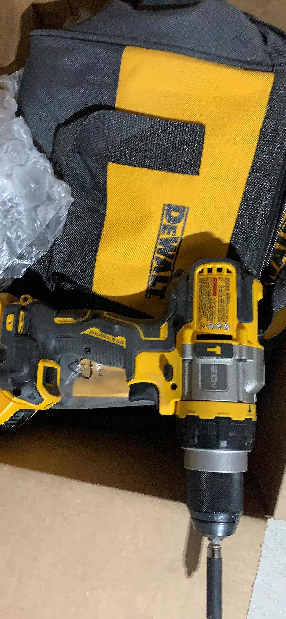 DEWALT FLEXVOLT ADVANTAGE 20V MAX* Hammer Drill, Cordless, 1/2-Inch, Tool Only (DCD999B) - Customer Photo 1
