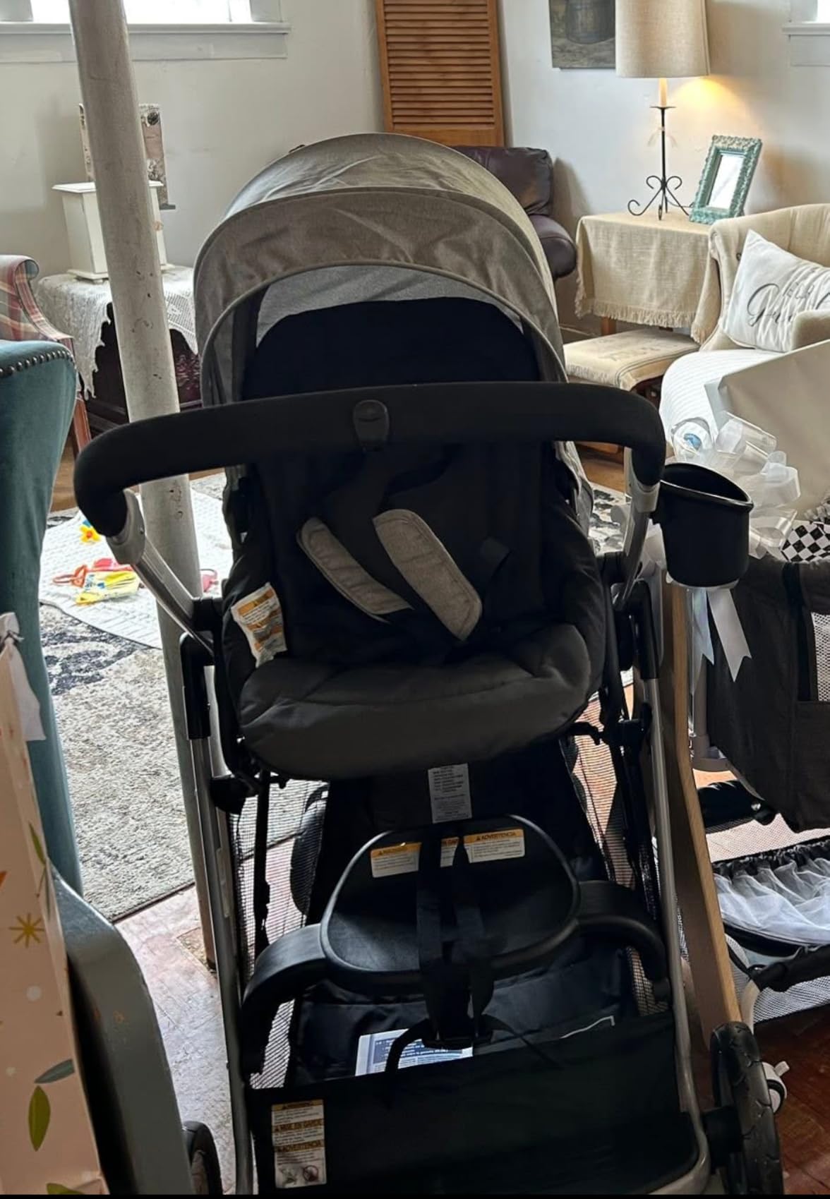 Graco Ready2Grow LX 2.0 Double Stroller Features Bench Seat and Standing Platform Options, Clark customer photo 1