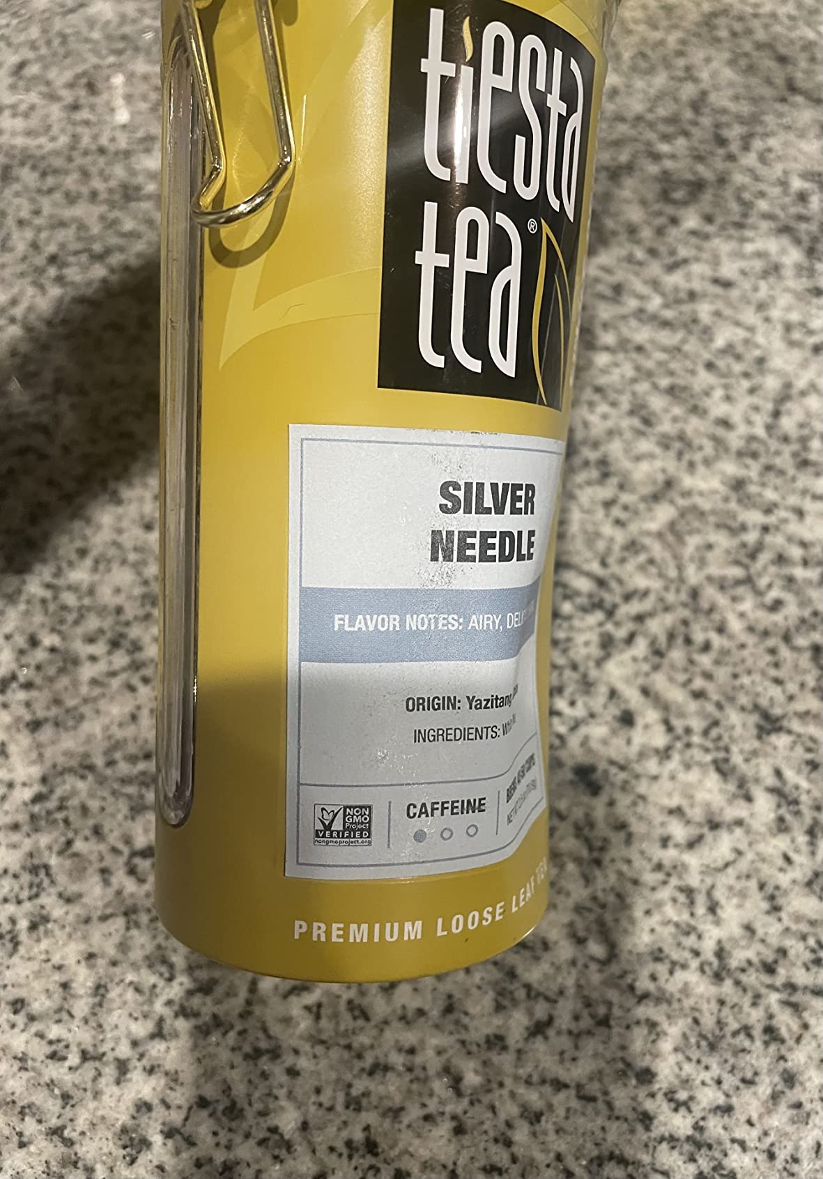 TIAN HU SHAN Premium White Tea Loose Leaf, Original Bai Mu Dan with a Light & Fresh Delicate Flavor, Low Caffeine, Hot & Cold Brew 4 Ounce (Pack of 1) - Customer Photo 1