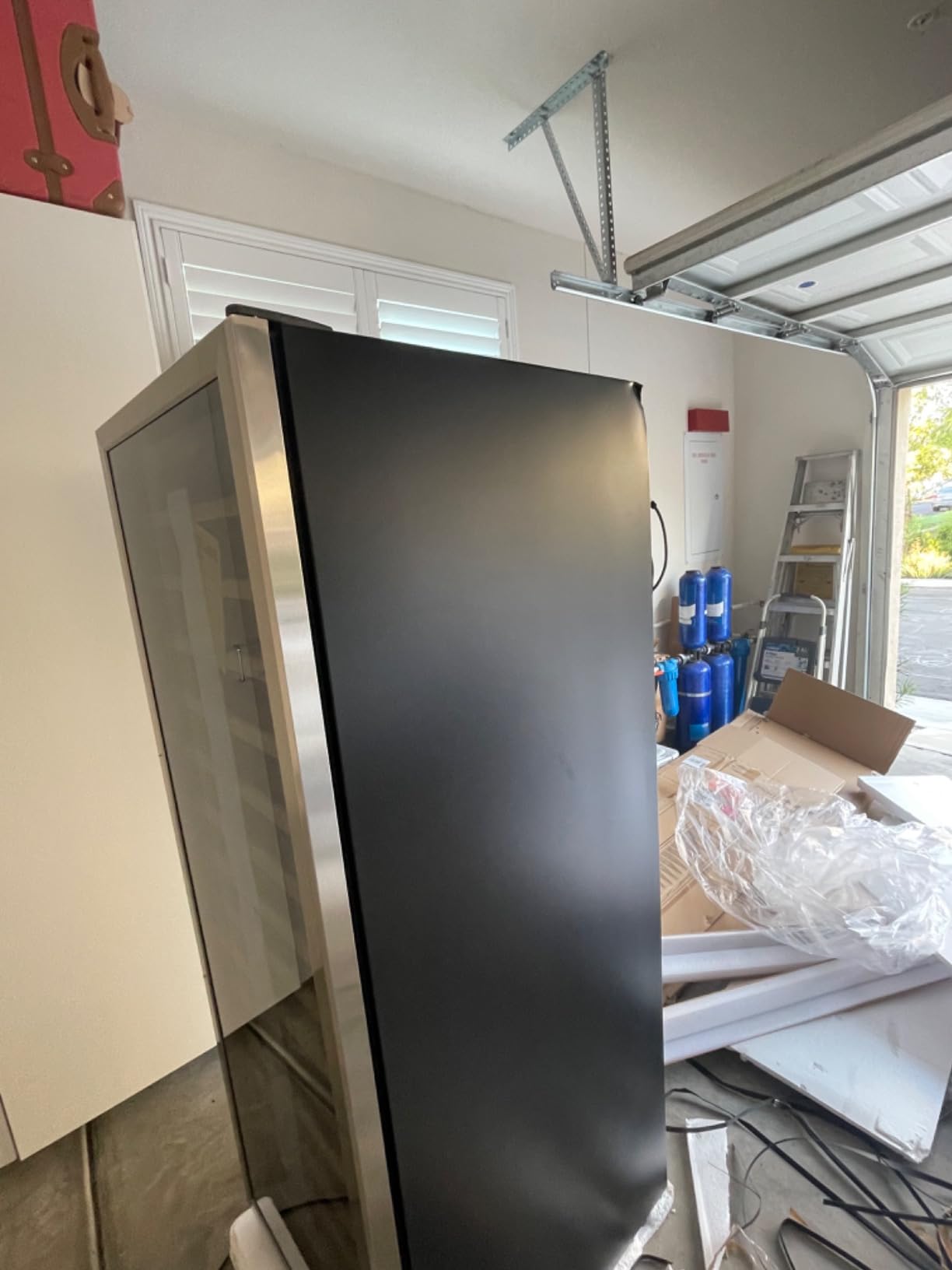 Tylza 24 Inch Dual Zone Wine Cooler Refrigerator, 46 Bottle Built-in or Freestanding, 24