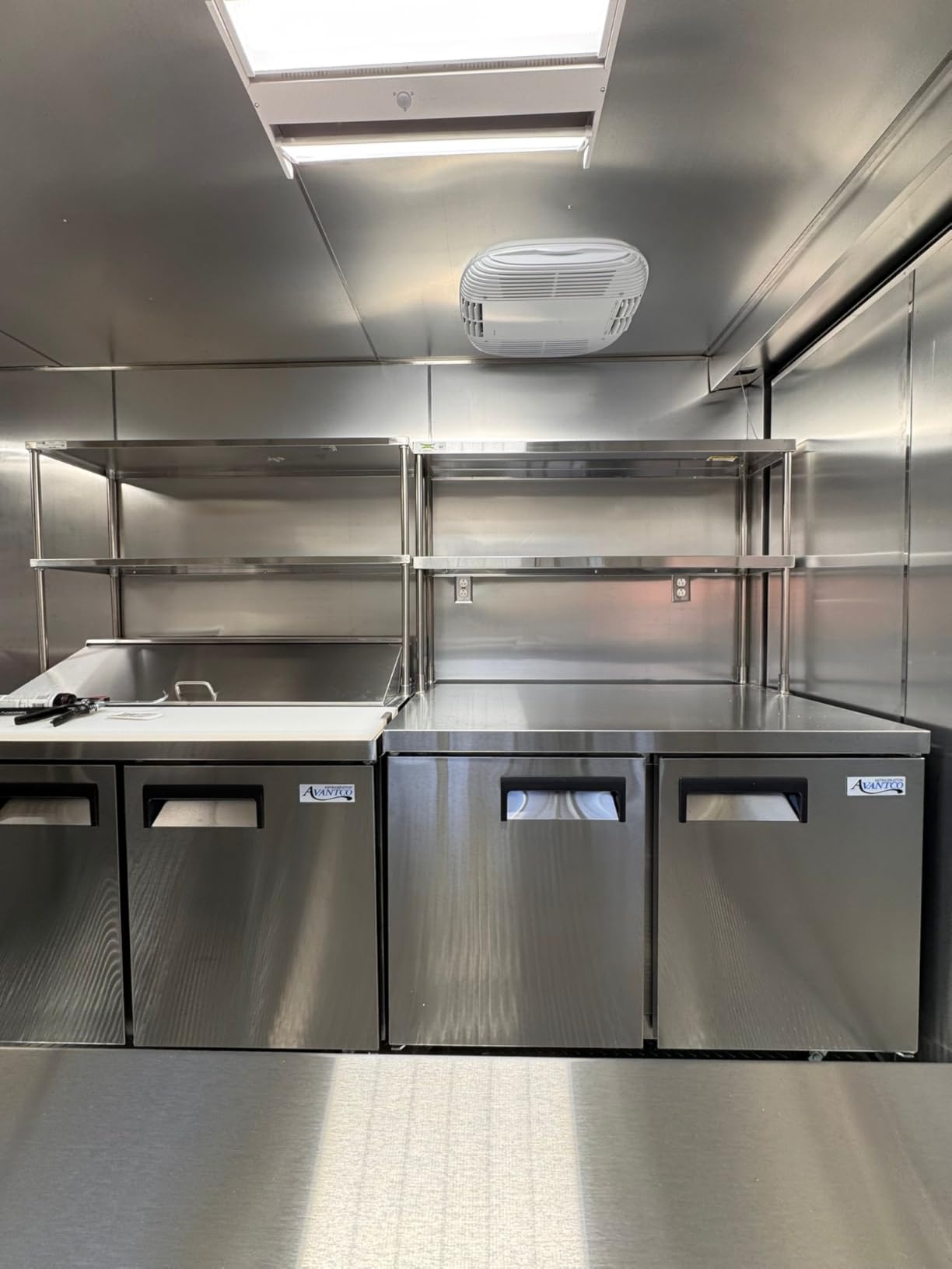 RecPro RV Air Conditioner 13.5K Ducted or Non-Ducted | Quiet AC | 110-120V | Cooling Only | Easy Install | All-in-One Unit | For Camper, Fifth Wheel, Food Trucks, (Ducted, White) - Customer Photo 1