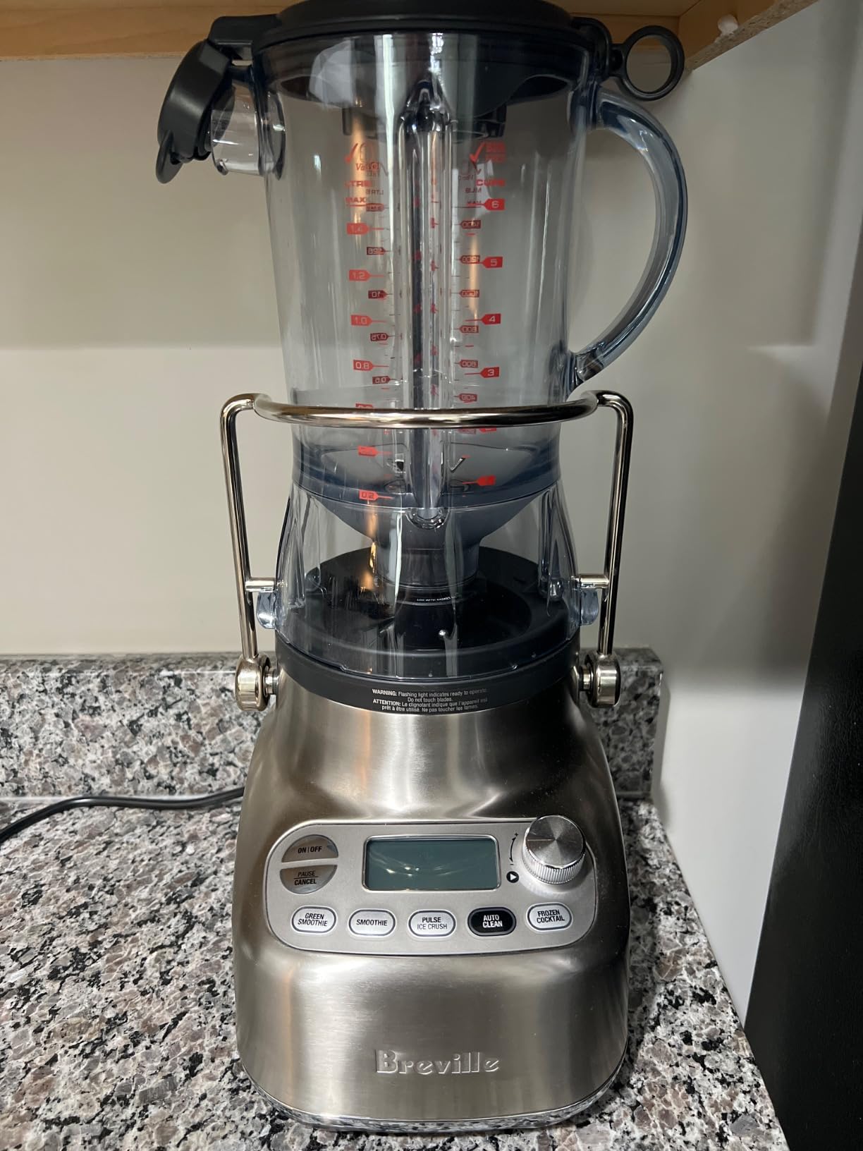 Breville 3X Bluicer Pro Blender and Juicer BJB815BSS, Brushed Stainless Steel - Customer Photo 1