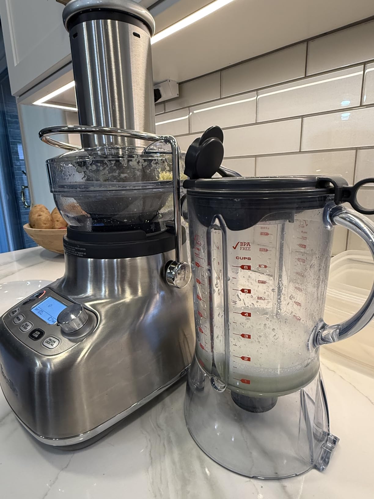 Breville 3X Bluicer Pro Blender and Juicer BJB815BSS, Brushed Stainless Steel - Customer Photo 3