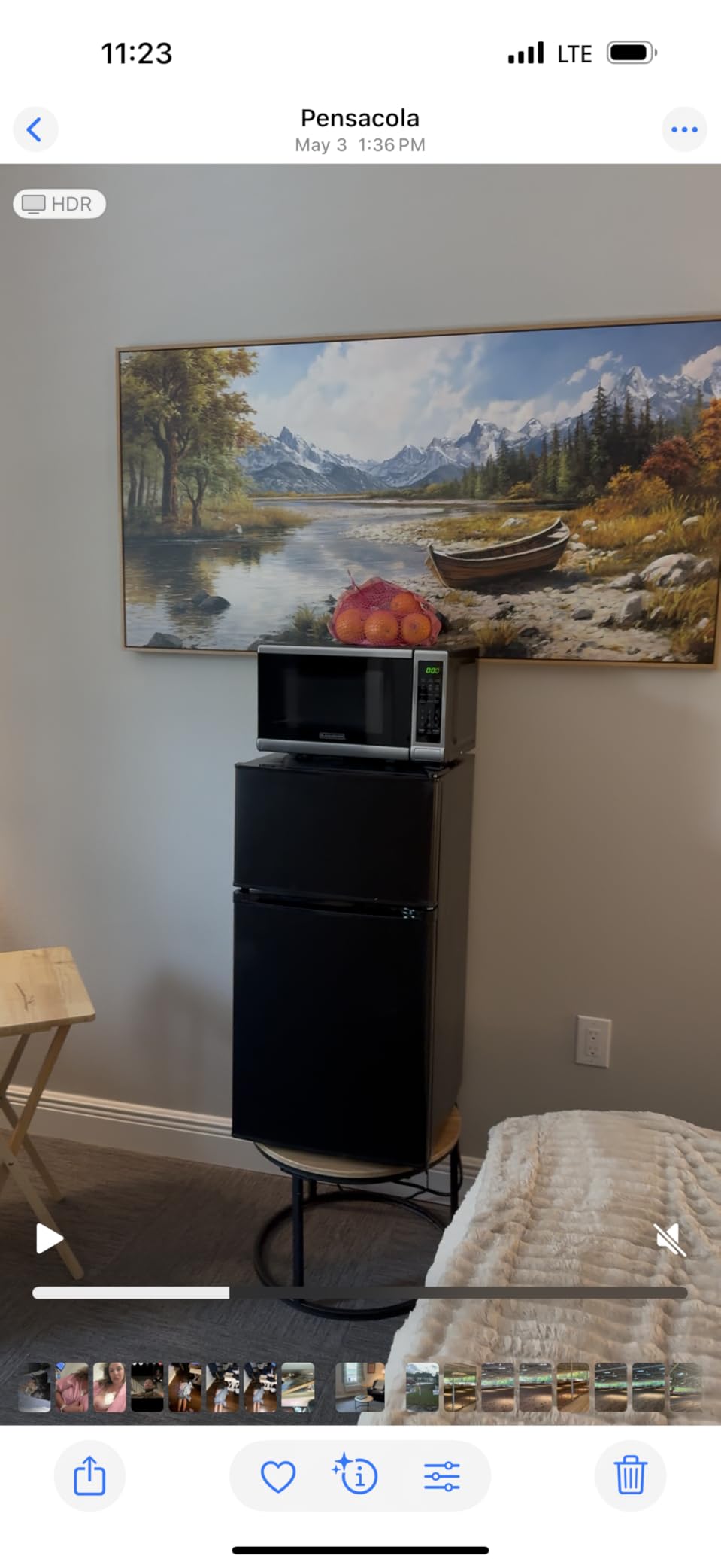 Mini Fridge With Freezer,3.2 Cu.Ft Compact Refrigerator,Mini Refrigerator With 2 Doors For Bedroom,Office,Kitchen,Apartment,Dorm Customer Review Mini Fridge With Freezer,3.2 Cu.Ft Compact Refrigerator,Mini Refrigerator With 2 Doors For Bedroom,Office,Kitchen,Apartment,Dorm - Customer Photo 2