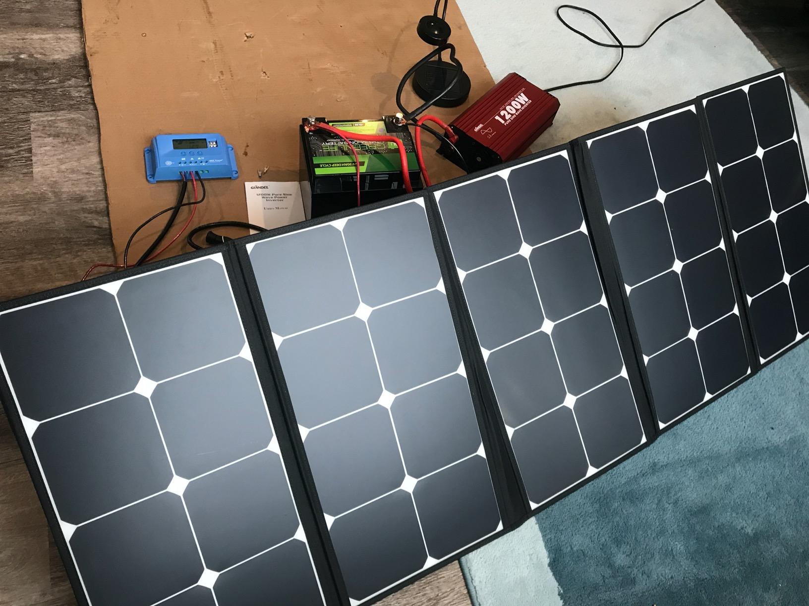 GIANDEL Power Inverter 5000 Watt Pure Sine Wave ETL UL458 Listed Converts 12 V to 120 Vac with Hard Wire Terminals & Push Mount Remote with Big LCD Display for Solar System RV Trucks Camper Boats - Customer Photo 2