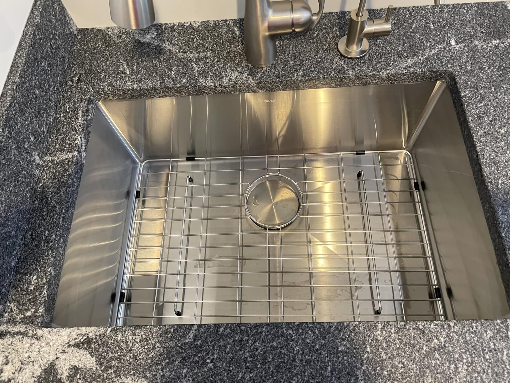 30 Inch Undermount Kitchen Sink - Beslend 30x18x10 Inch Undermount Stainless Steel Kitchen Sink 16 Gauge Single Bowl Round Corner Under Counter Basin - Customer Photo 1