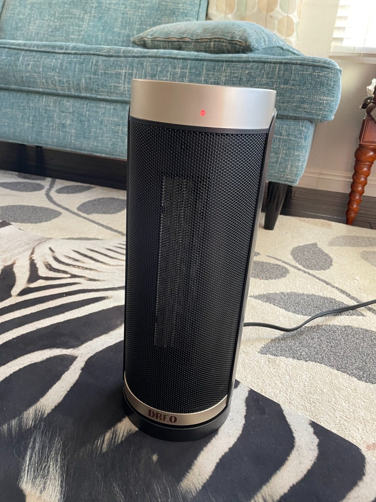 Dreo Space Heater, 1500W Electric Heaters for Indoor Use with Thermostat, 70° Oscillation, 8 Safety Protections, 5 Modes, Remote, 12H Timer, Quiet Portable Heater for Office, Bedroom, Large Room - Customer Photo 1