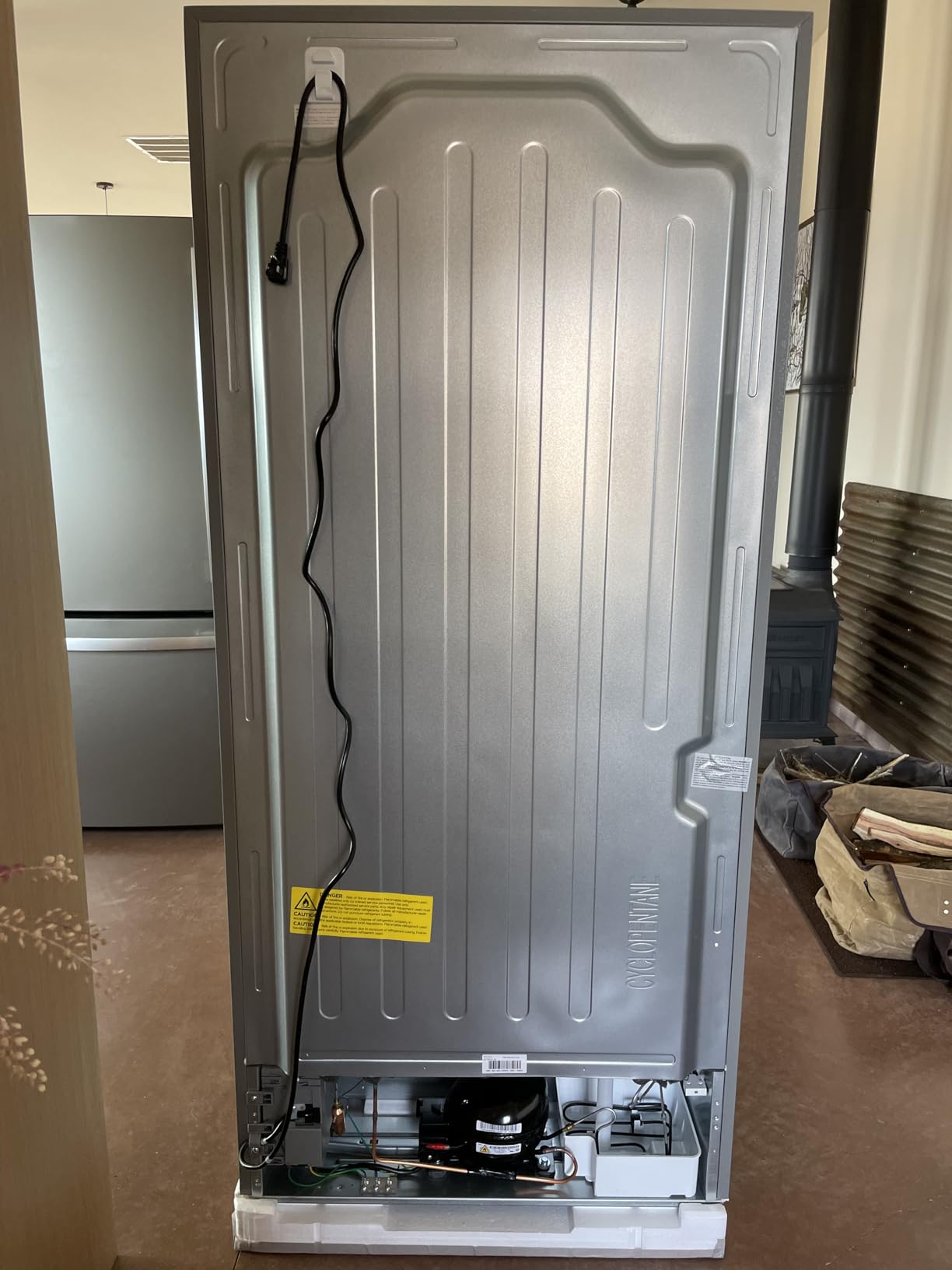 KoolMore RS-FR22 Stainless-Steel Fridge, 22.5 cu. ft, Silver - Customer Photo 2