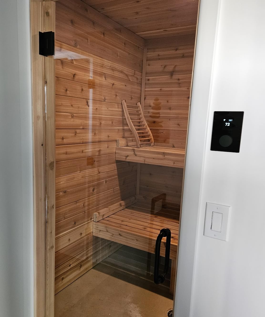 HUUM Hive 12 kW Sauna Heater with WiFi UKU Control (Wood), 550 Pounds of Rounded Olivine Stones Included (for saunas Between 430-880 cu ft.) - Customer Photo 1