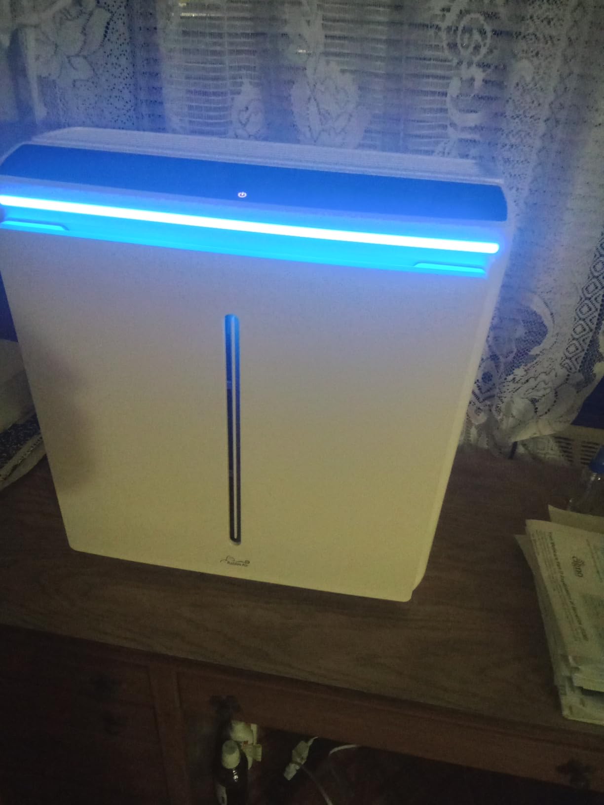 Rabbit Air, A3 SPA-1000N Air Purifiers for Home, Ultra Quiet HEPA Air Purifier - Wall Mountable Air Purifiers for Home Large Room, Allergies, Dust, Mold, Smoke & VOCs - (Black, Germ Defense Filter) - Customer Photo 1