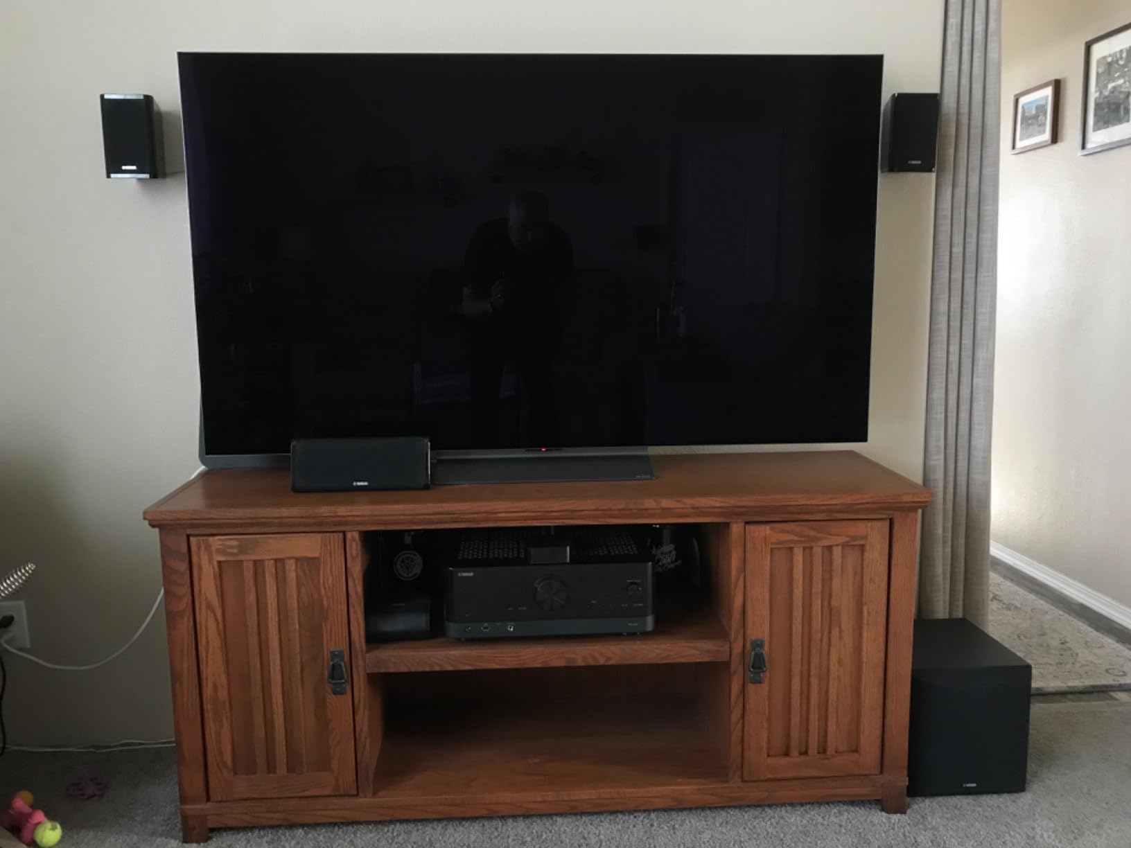Yamaha YHT-5960U Home Theater System with 8K HDMI and MusicCast - Customer Photo 1