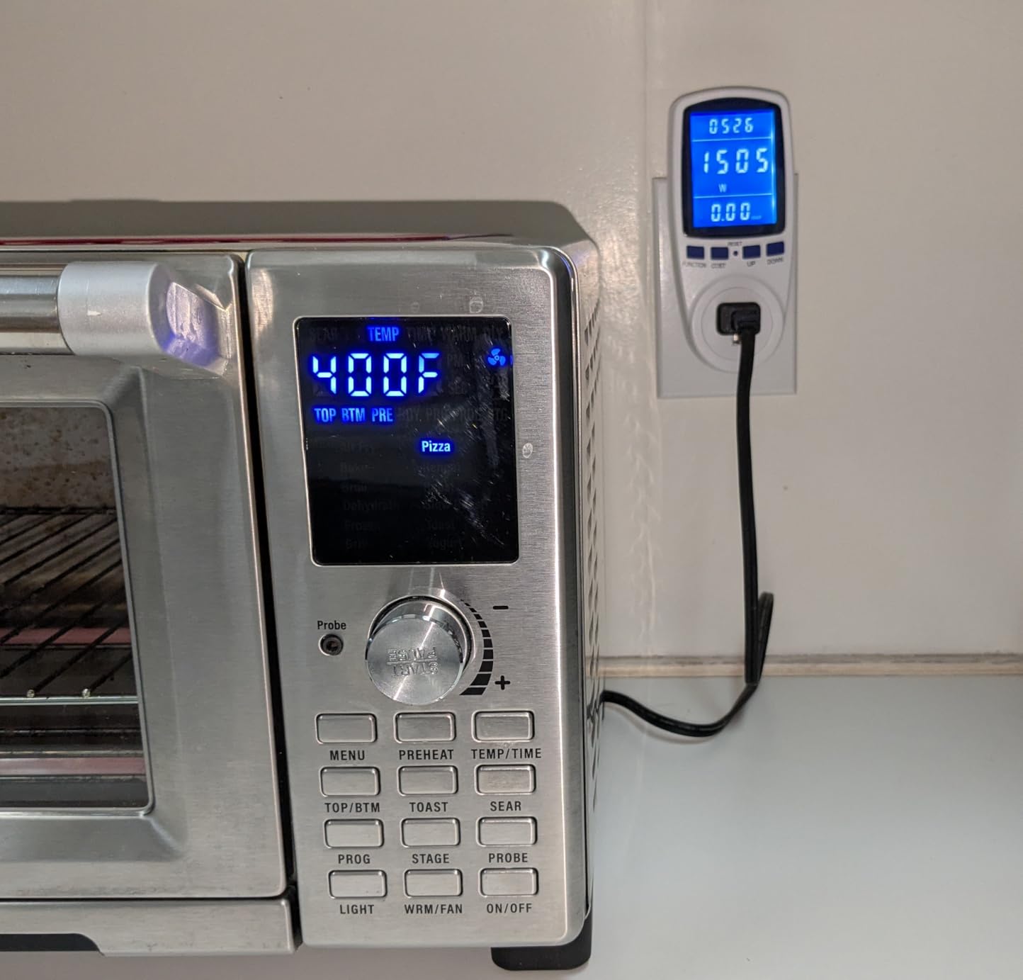 Upgraded Watt Power Meter Plug Home Electrical Usage Monitor Consumption, Energy Voltage Amps Kill Tester with Backlight, Overload Protection, 7 Modes Display - Customer Photo 1