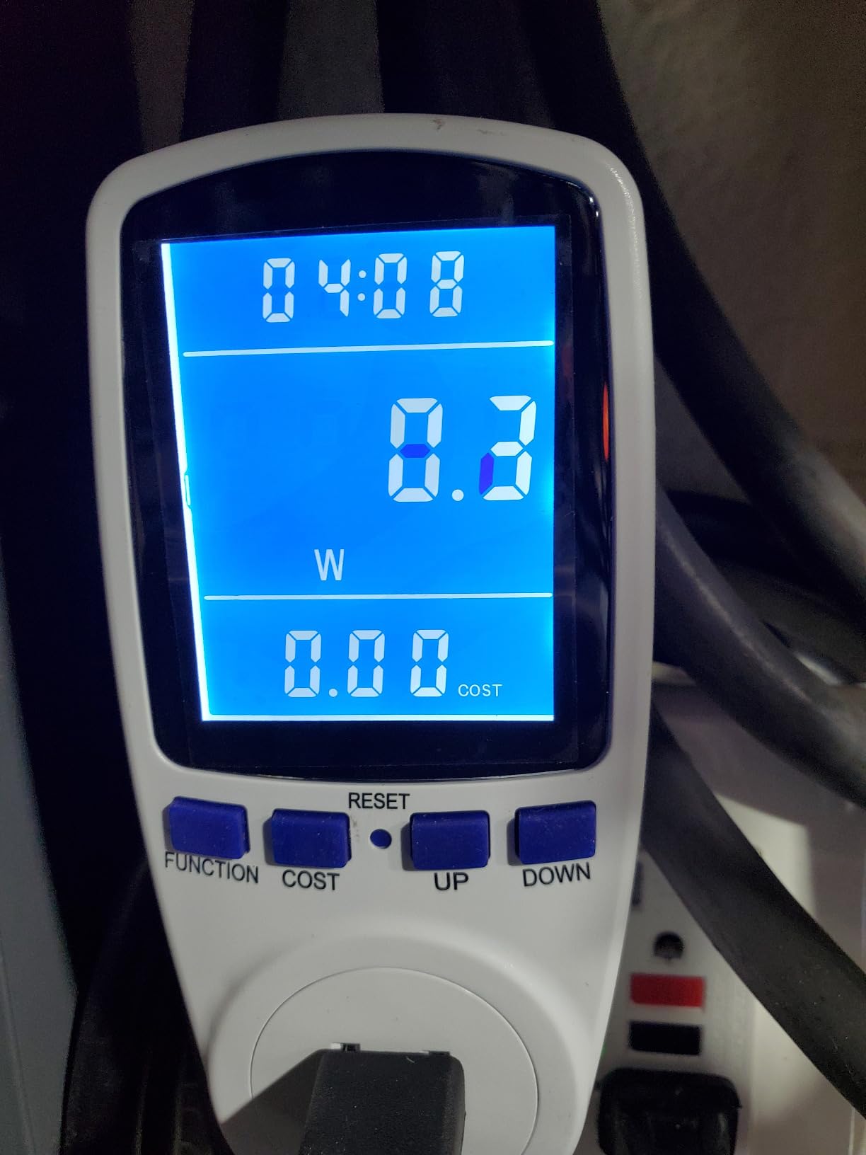 Upgraded Watt Power Meter Plug Home Electrical Usage Monitor Consumption, Energy Voltage Amps Kill Tester with Backlight, Overload Protection, 7 Modes Display - Customer Photo 2