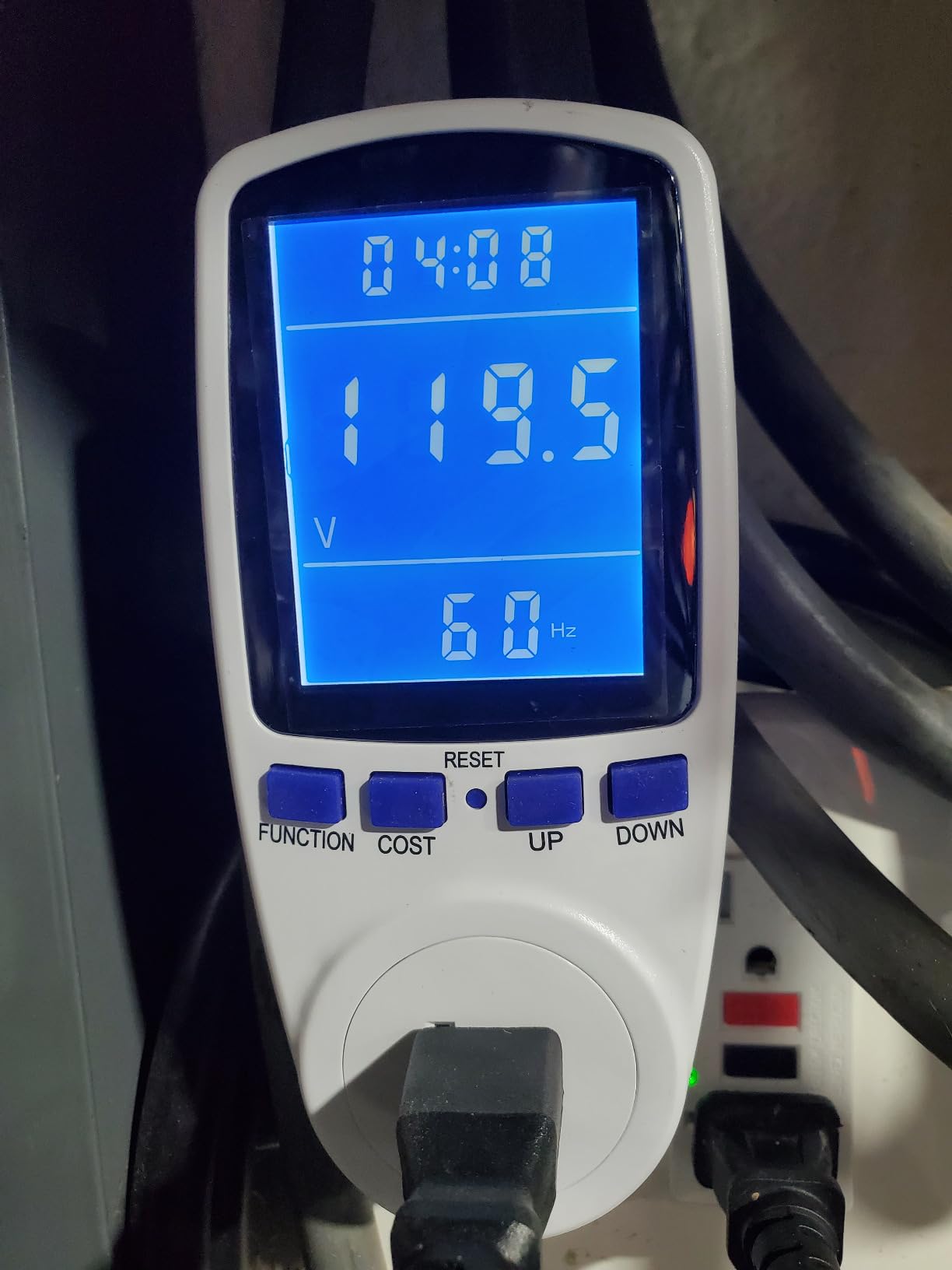 Upgraded Watt Power Meter Plug Home Electrical Usage Monitor Consumption, Energy Voltage Amps Kill Tester with Backlight, Overload Protection, 7 Modes Display - Customer Photo 3