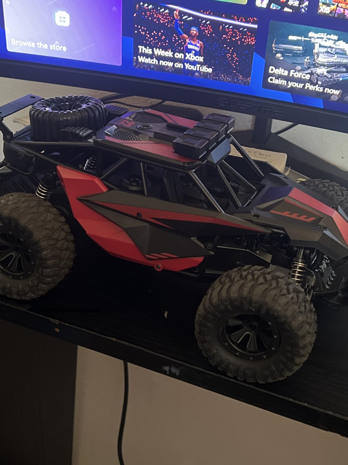 BLUEJAY Remote Control Car, 2.4GHz High Speed 33KM/H RC Cars Toys - Customer Photo 1