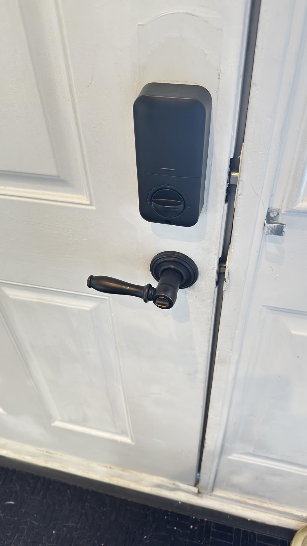 TEEHO TE001 Keyless Entry Door Lock with Keypad - Smart Deadbolt Lock for Front Door with 2 Keys - Auto Lock - Easy Installation - Matte Black - Customer Photo 2