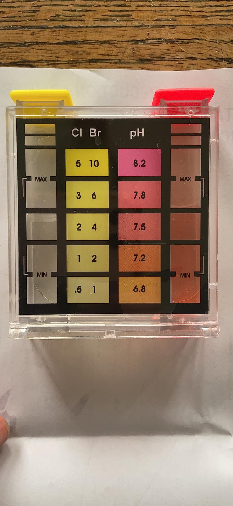 Lupo 3-in-1 Pool Test Kit for Residential Swimming Pools & Spas for Testing Total Chlorine, Total Bromine & pH - Customer Photo 2