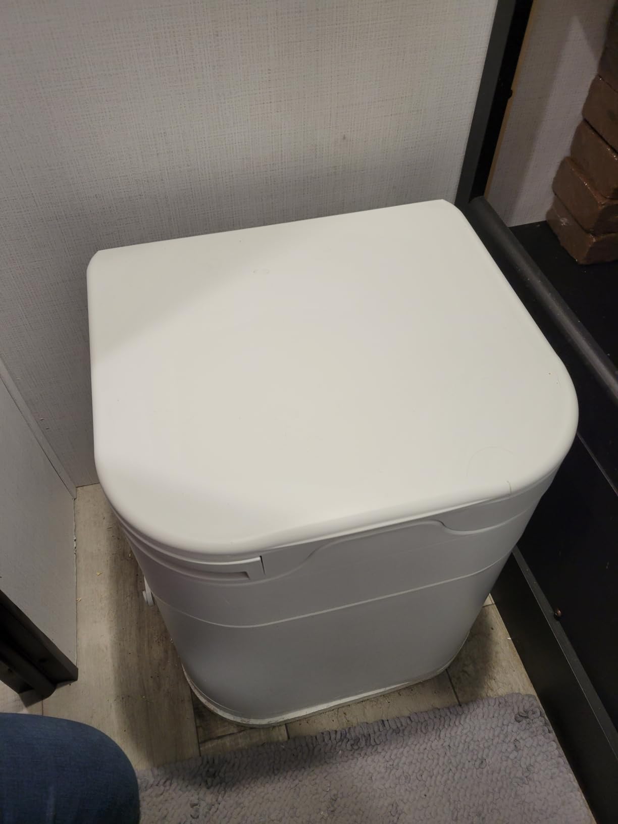 OGO™ Compost Toilet | Best Nature's Compost Toilet | RV, Tiny Houses, Vans, Boats | Electric Mixing | Urine Separating | Urine Level Sensor | No Black Tanks No Dump-Stations - Customer Photo 2