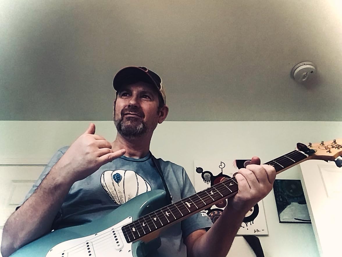 Paul Reed Smith 6 String SE Silver Sky Stone, Blue with Gigbag, Right Handed - Customer Photo 2