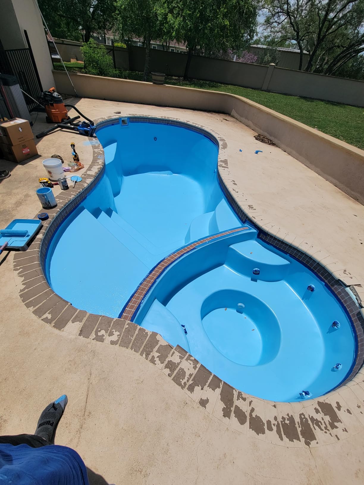 WOOLSEY Premium Epoxy Pool Paint - Customer Photo 1
