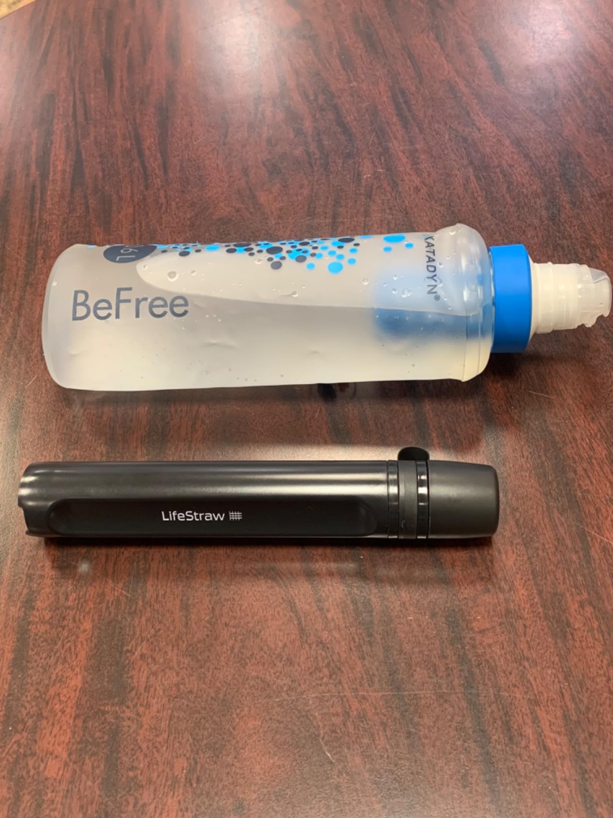 LifeStraw Peak Series - Personal Water Filter Straw for Backup Filtration, Emergency, Survival, and Ultralight Hydration, BPA-Free - Customer Photo 2