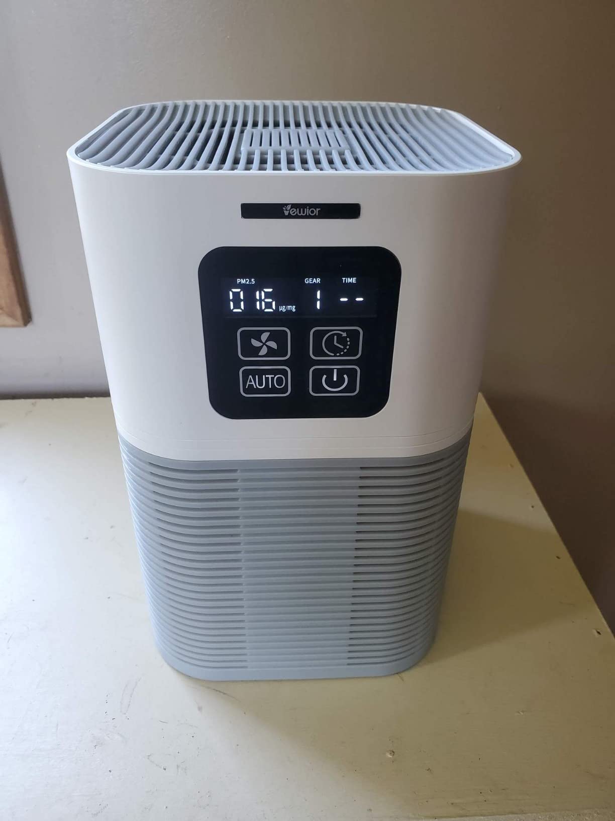 VEWIOR Air Purifiers for Home, Air Purifiers for Large Room up to 1200 sq.ft, H13 True HEPA Air Filter with Fragrance Sponge 6 Timers Quiet Air Cleaner for Pet Dander Wildfire - Customer Photo 1