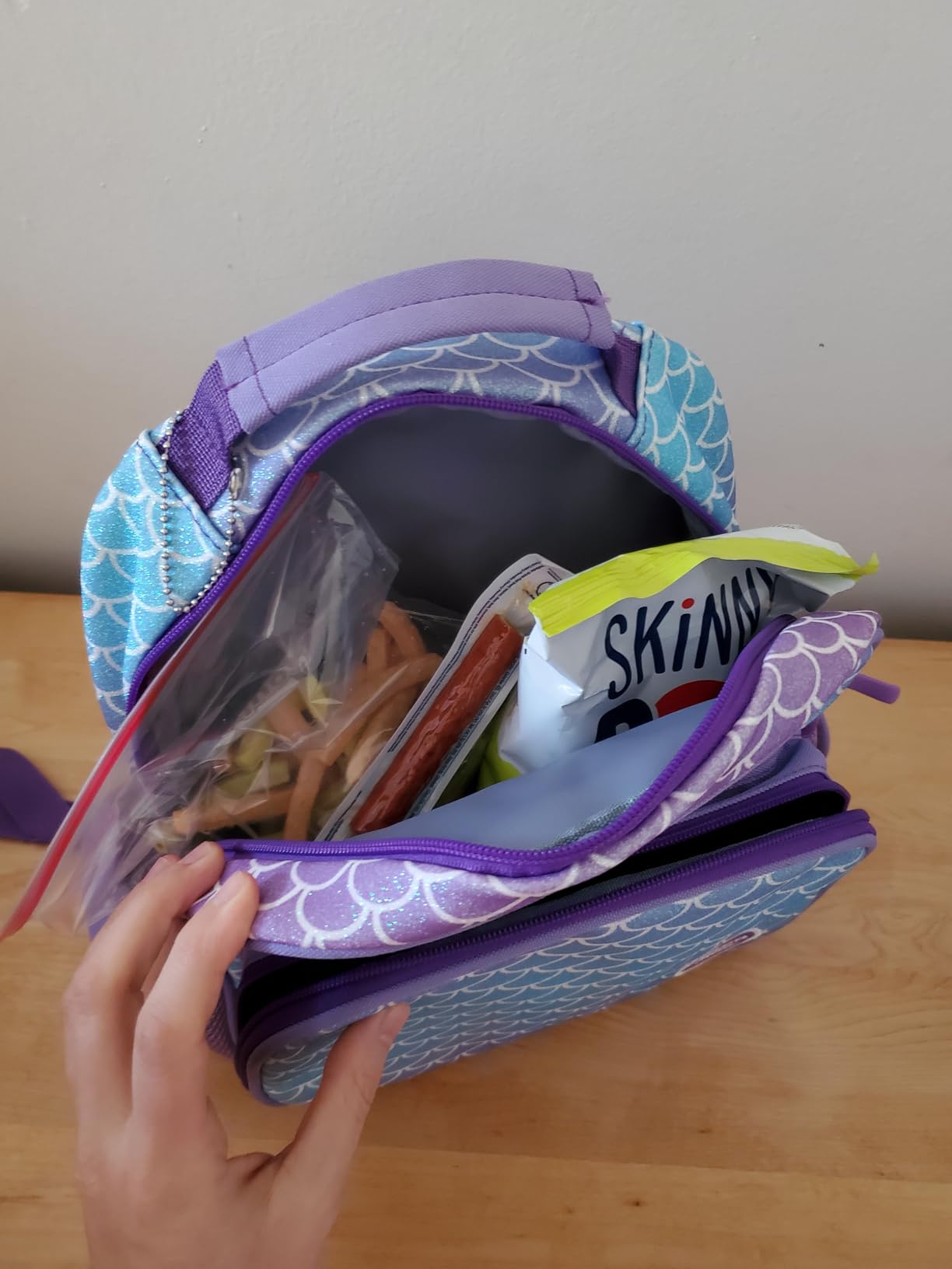 mibasies Toddler Backpack for Girls 2-4: Cute Kids Backpacks for Girls - Preschool Kindergarten Backpack - Unicorn Bangs Customer Review mibasies Toddler Backpack for Girls 2-4: Cute Kids Backpacks for Girls - Preschool Kindergarten Backpack - Unicorn Bangs - Customer Photo 1