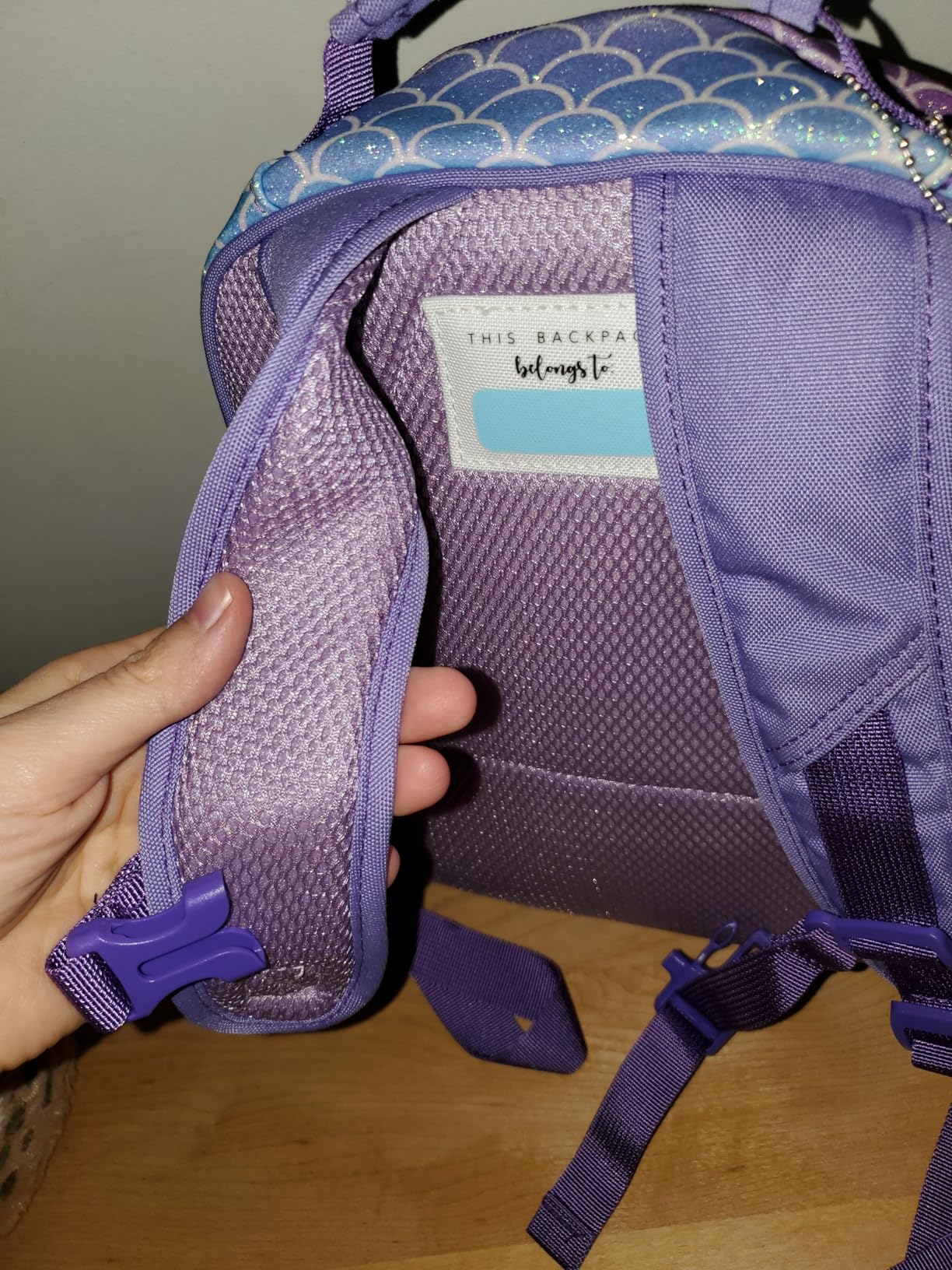 mibasies Toddler Backpack for Girls 2-4: Cute Kids Backpacks for Girls - Preschool Kindergarten Backpack - Unicorn Bangs Customer Review mibasies Toddler Backpack for Girls 2-4: Cute Kids Backpacks for Girls - Preschool Kindergarten Backpack - Unicorn Bangs - Customer Photo 2