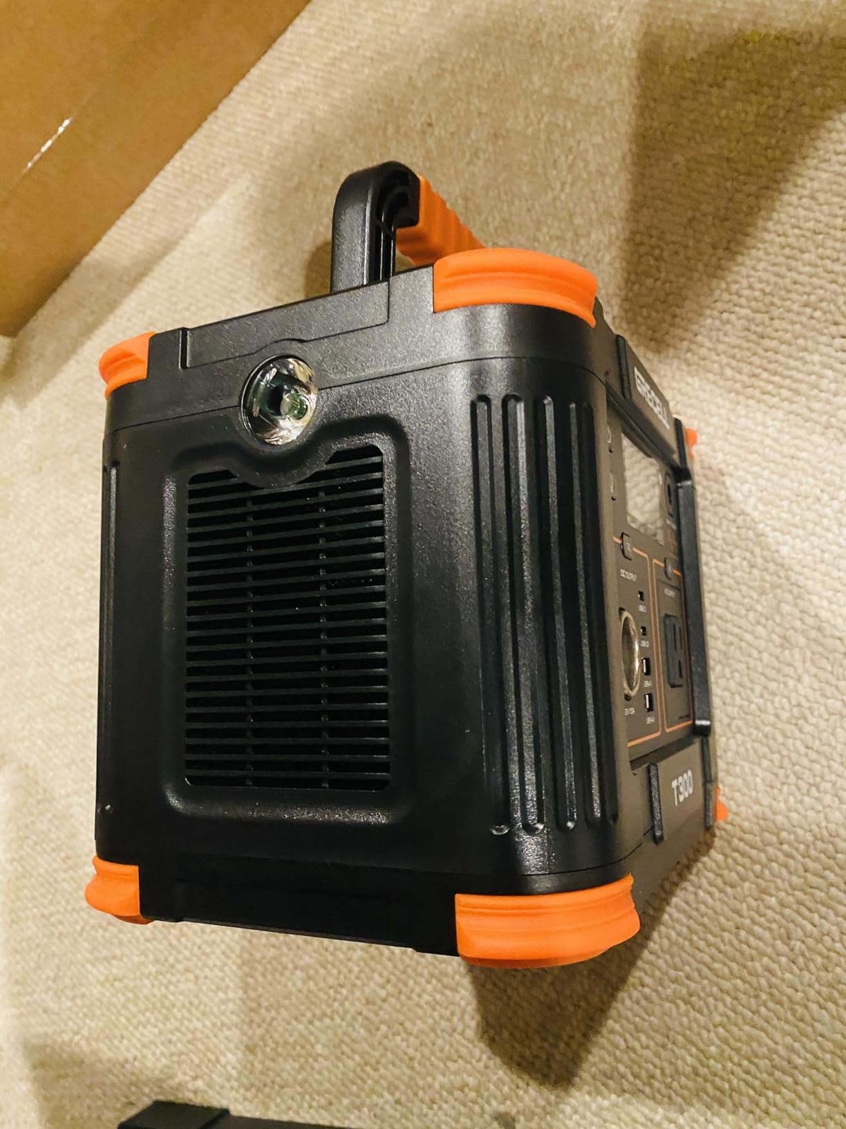 Portable Power Station 300W, GRECELL 230.88Wh Solar Generator with 60W USB-C PD Output, 110V Pure Sine Wave AC Outlet Backup Lithium Battery for Outdoors Camping Travel Home Blackout - Customer Photo 1